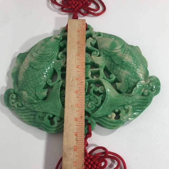 Wall Decor, Asian lucky Fish, wealth stone - Picture 9 of 11